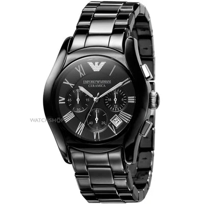 Relogio Armani Ar1400 Cronografo Ceramica Original Eua