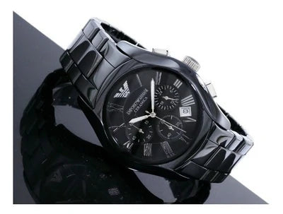 Relogio Armani Ar1400 Cronografo Ceramica Original Eua