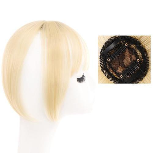 Top Wig® - Liso com Franja Reta