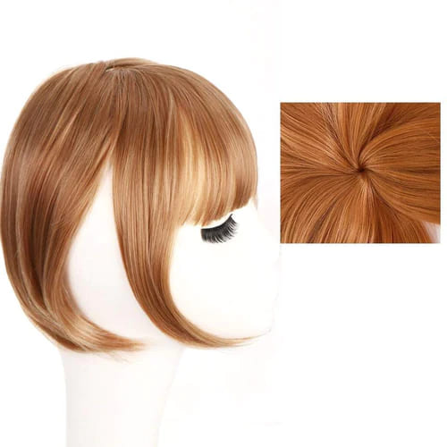Top Wig® - Liso com Franja Reta