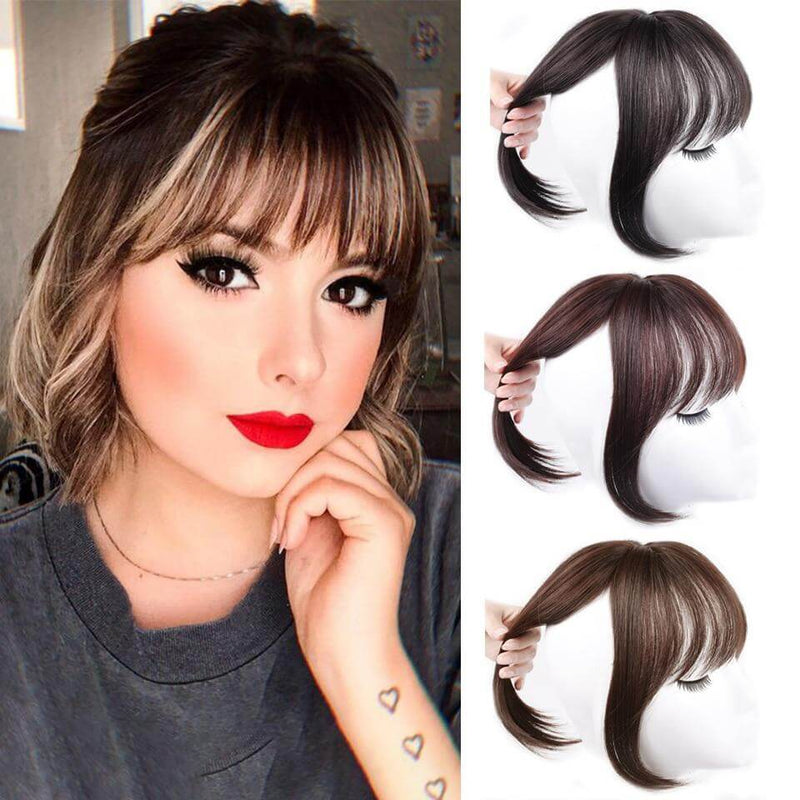 Top Wig® - Liso com Franja Reta